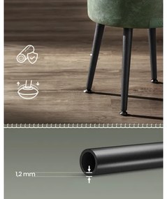 Pouf in pelle CORE verde