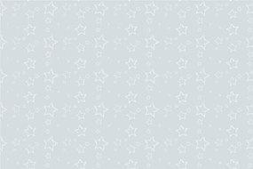 Carta da parati – Stelline spaziali grigie