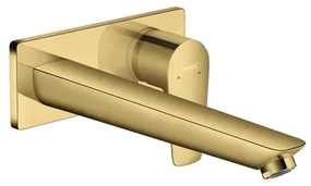 Rubinetto per lavabo Talis E oro pvd lucido HANSGROHE H 11.2 cm