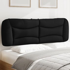 Cuscino Testiera Nero 160 Cm İn Tessuto /