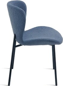 Sedia imbottita in tessuto soggiorno Ottanio ABRAM 2 sedie