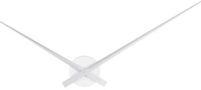 Orologio da parete in argento Present Time Little Big Time - Karlsson