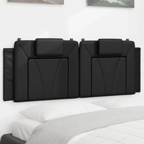 Cuscino Testiera Nero 140 Cm İn Similpelle /