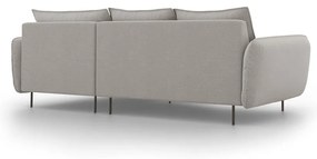 Divano angolare grigio chiaro, angolo destro Vienna - Cosmopolitan Design