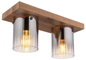 Globo 15915-2 - Plafoniera UNDERWOOD 2xE27/40W/230V 16x41 cm