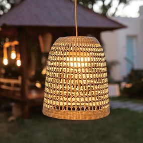 Lampadario LED design Positano beige, luce calda 900 lumen, NEWGARDEN, IP54