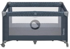 Lionelo - Lettino da viaggio STEFI Blu-Grigio