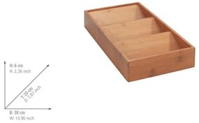 WENKO 54950100 - Portaspezie ANNI 38x20 cm, marrone