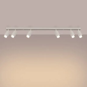 Sollux SL.1499 - Faretto RING 6xGU10/10W/230V color crema