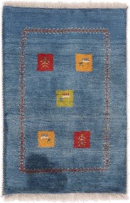 Gabbeh Tappeto persiano 90x60 (Iran) Annodato A Mano
