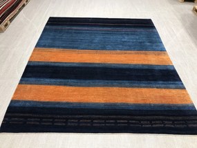 Loribaft Tappeto 300 x 350 Verde (Iran) Annodato A Mano