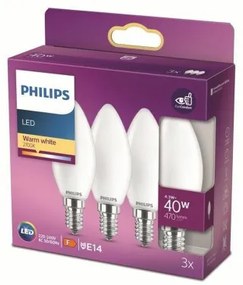 Lampadina LED Philips 8719514272170 40 W F E14 (2700 K) (3 Unità)