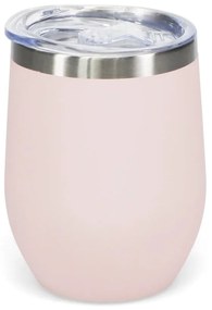 Tazza da viaggio rosa chiaro 350 ml - Rex London