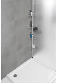 WENKO 21803100-Mensola angolare DOLCEDO 31x275 cm acciaio inox/cromo lucido