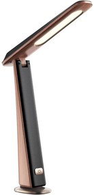 Lampada da tavolo LED dimmerabile ricaricabile TOP LED/4W/5V 1800 mAh 3000/4000/5000K marrone/nero