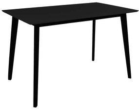 Tavolo da pranzo con piano nero 70x120 cm Vojens – Bonami Essentials