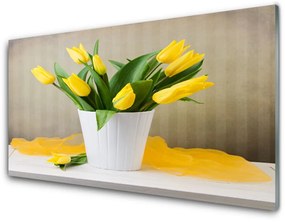 Rivestimento parete cucina Tulipani, fiori, piante 100x50 cm