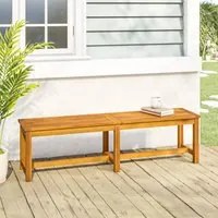 Panca da Giardino 150x35x45 cm in Legno Massello di Acaciacod mxl 73222