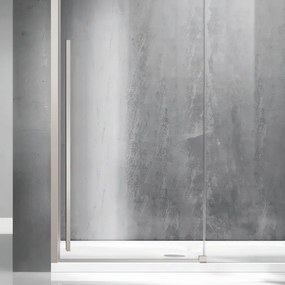 Doccia nicchia 120cm finitura acciaio spazzolato | KSA4000AS - KAMALU