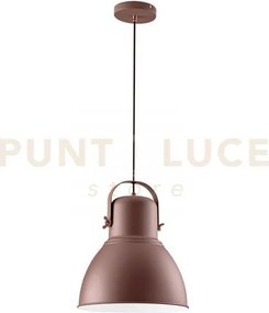 Lampadario a sospensione legend corten e rame 1 luce attacco e27 31...
