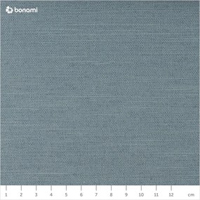 Letto matrimoniale imbottito azzurro con contenitore con rete inclusa 140x200 cm Lotte – Meise Möbel