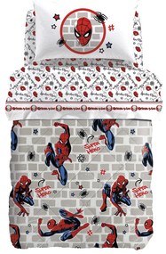 Trapunta Singolo Spider-man wall Marvel, in cotone CALEFFI