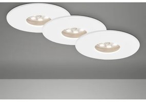 Briloner 7240-036 -SET 3xLED Lampada da incasso per bagno ATTACH LED/1,8W/230V IP44 bianco
