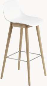 Sedia da bar in legno Fiber