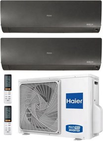 Haier Climatizzatore Multi Split Serene Plus 2.6 kW Nero Opaco Funzione WiFi