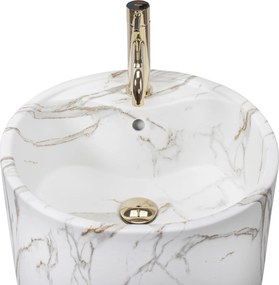 Lavabo monolitico Rea Anya Lava Matt