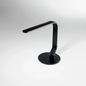 Lampada Da Scrivania In Plastica Moderna Leg Nero Led