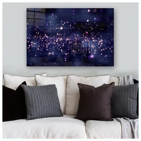 Pittura su vetro 100x70 cm Glitter - Wallity