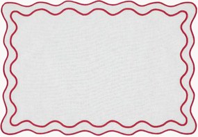 Tovaglietta americana con bordo ricamato Beja