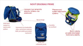 Zaino scuola Ergobag prime – Bearlegance 2023