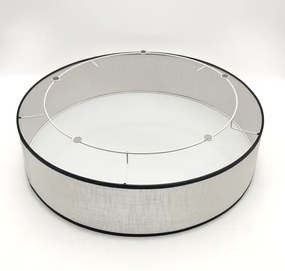 Brilagi - LED Plafoniera BELLADONNA 3xE27/15W/230V diametro 50 cm bianco/quercia