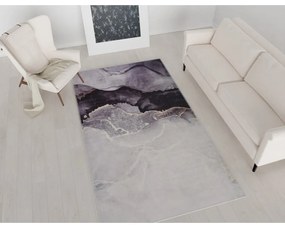 Tappeto lavabile grigio 180x120 cm - Vitaus