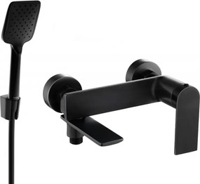 Mexen Zero R62 rubinetto da bagno con set doccia, nero - 7113R62-70