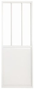 Anta per porta scorrevole ARTENS Atelier in alluminio trasparente, L 86 x H 215 cm spessore 30 mm, apertura reversibile