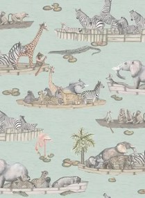Tapete Zambezi von Cole & Son - Blue
