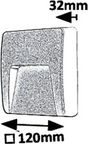 Rabalux 8894 - Applique a LED da esterno TRENTO LED/3W/230V IP65