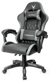 Sedia gaming FIORANO nero/grigio