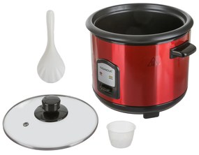 Cuociriso elettrico 500 W 1,5 L rosso