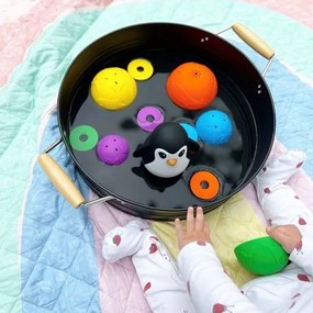 Pinguino oscillante, blu chiaro