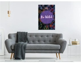 Quadro Be Wild (1 Part) Vertical  Colore colorful, Dimensioni e Misure 40x60