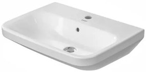 Lavabo 60x44 Monoforo per colonna Con Troppopieno bianco Durastyle 2319600000 Duravit