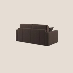 Best Divano letto matrimoniale in tessuto smacchiabile QuickClean T08 marrone