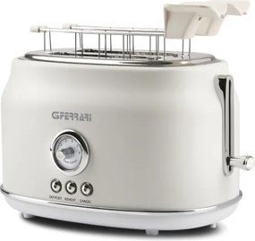 G3Ferrari G1013401 - Tostapane a due fette ARTISTA 750W/230V bianco