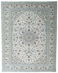 Kashan Tappeto persiano 390x300 Beige (Iran) Annodato A Mano