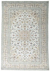 Kashan Tappeto persiano 350 x 240 Beige (Iran) Annodato A Mano