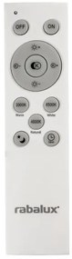 Rabalux 2131 - Plafoniera LED dimmerabile LUPITA LED/40W/230V argento + telecomando